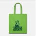 Mermaid Security Lime Green Tote Bag